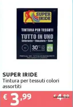 Ipersoap SUPER IRIDE Tintura per tessuti colori assortiti offerta