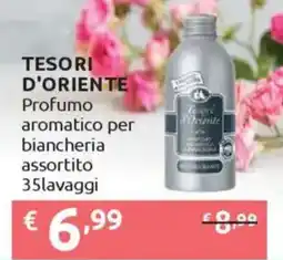 Ipersoap TESORI D'ORIENTE Profumo aromatico per biancheria offerta