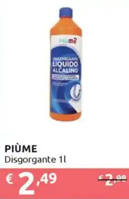 Ipersoap PIÙME Disgorgante offerta