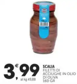 Crai SCALIA Filetti di acciughe in olio di oliva offerta