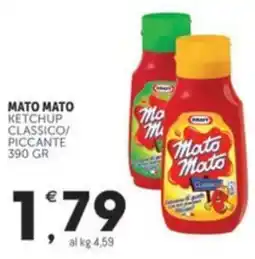 Crai MATO MATO Ketchup classico/ piccante offerta