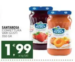 Crai SANTAROSA Confettura vari gusti offerta