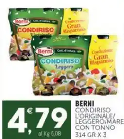 Crai BERNI Condiriso l'originale/ leggero/mare con tonno offerta