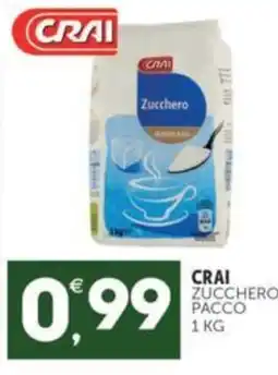 Crai CRAI Zucchero pacco offerta