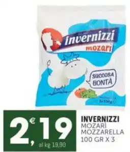Crai INVERNIZZI Mozari mozzarella offerta