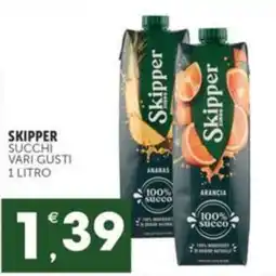 Crai SKIPPER Succhi vari gusti offerta