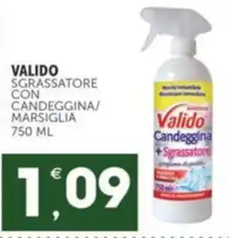 Crai VALIDO Sgrassatore con candeggina/ marsiglia offerta