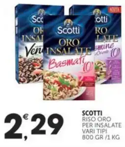 Crai SCOTTI Riso oro per insalate vari tipi offerta
