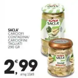 Crai SACLA Carciofi contadina/ carciofini tagliati offerta