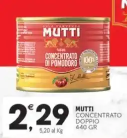 Crai MUTTI Concentrato doppio offerta