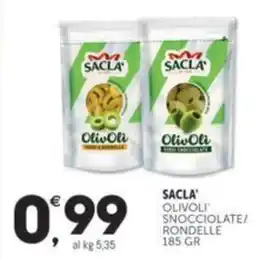 Crai SACLA' Olivoli snocciolate/ rondelle offerta