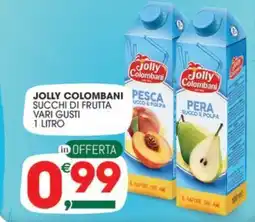 Crai JOLLY COLOMBANI Succhi di frutta vari gusti offerta