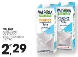 Crai VALSOIA Soyadrink classico light/morbido offerta