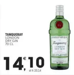 Crai TANQUERAY London dry gin offerta