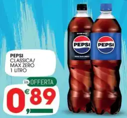 Crai PEPSI classica/ max zero offerta