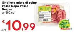 Despar Grigliata mista di suino Passo Dopo Passo Despar offerta