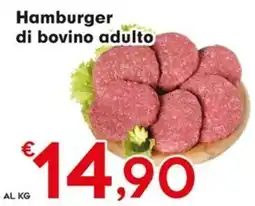 Despar Hamburger di bovino adulto offerta