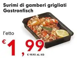 Despar Surimi di gamberi grigliati Gastronfisch offerta