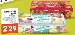 Crai Granarolo/ yomo yogurt alta qualita intero/magro alla frutta offerta