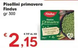 Despar Pisellini primavera Findus offerta