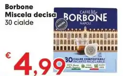 Despar Borbone Miscela decisa 30 cialde offerta