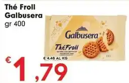 Despar Thé Froll Galbusera offerta
