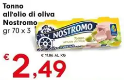 Despar Tonno all'olio di oliva Nostromo offerta