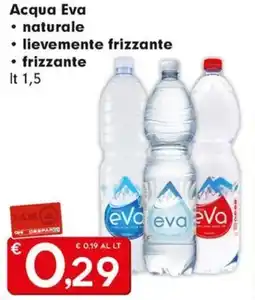 Despar Acqua Eva naturale - lievemente frizzante offerta