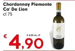 Despar Chardonnay Piemonte Ca' De Lion offerta