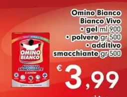 Despar Omino Bianco Bianco Vivo gel-polvere-additivo smacchiante offerta