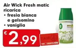 Despar Air Wick Fresh matic ricarica offerta