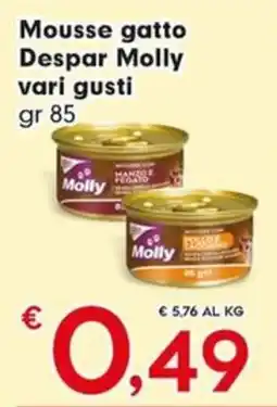 Despar Mousse gatto Despar Molly vari gusti offerta
