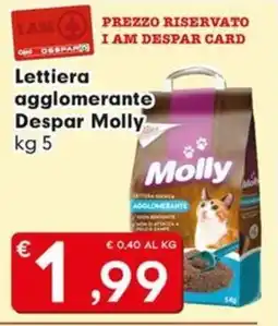 Despar Lettiera agglomerante Despar Molly offerta