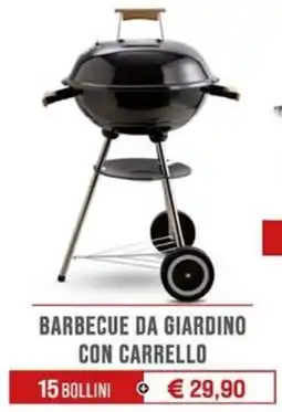 Despar Barbecue da giardino con carrello offerta