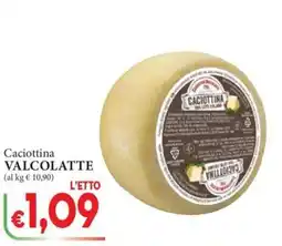 D'Italy Caciottina VALCOLATTE offerta