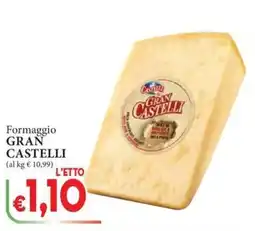 D'Italy Formaggio GRAN CASTELLI offerta
