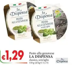D'Italy Pesto alla genovese LA DISPENSA offerta