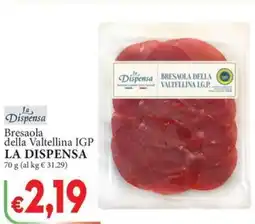 D'Italy Bresaola della Valtellina IGP LA DISPENSA offerta