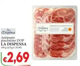 D'Italy Antipasto piacentino DOP LA DISPENSA offerta