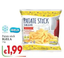 D'Italy Patate stick IGELA offerta
