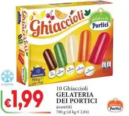 D'Italy 10 Ghiaccioli GELATERIA DEI PORTICI offerta