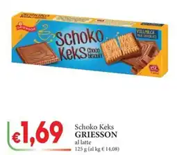 D'Italy Schoko Keks GRIESSON offerta