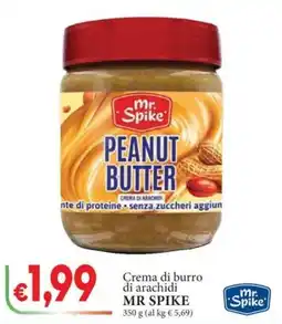 D'Italy Crema di burro di arachidi MR SPIKE offerta