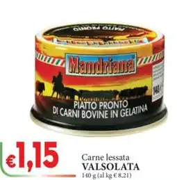 D'Italy Carne lessata VALSOLATA offerta