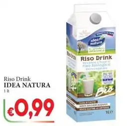 D'Italy Riso Drink IDEA NATURA offerta
