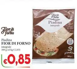 D'Italy Piadina FIOR DI FORNO offerta