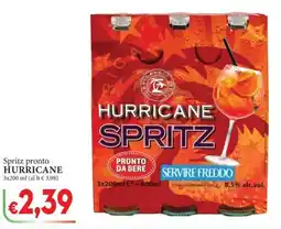 D'Italy Spritz pronto HURRICANE offerta