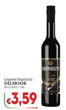 D'Italy Liquore liquirizia DİLMOOR offerta