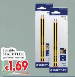 D'Italy 2 matite STAEDTLER offerta