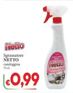 D'Italy Netto Sgrassatore NETTO candeggina offerta